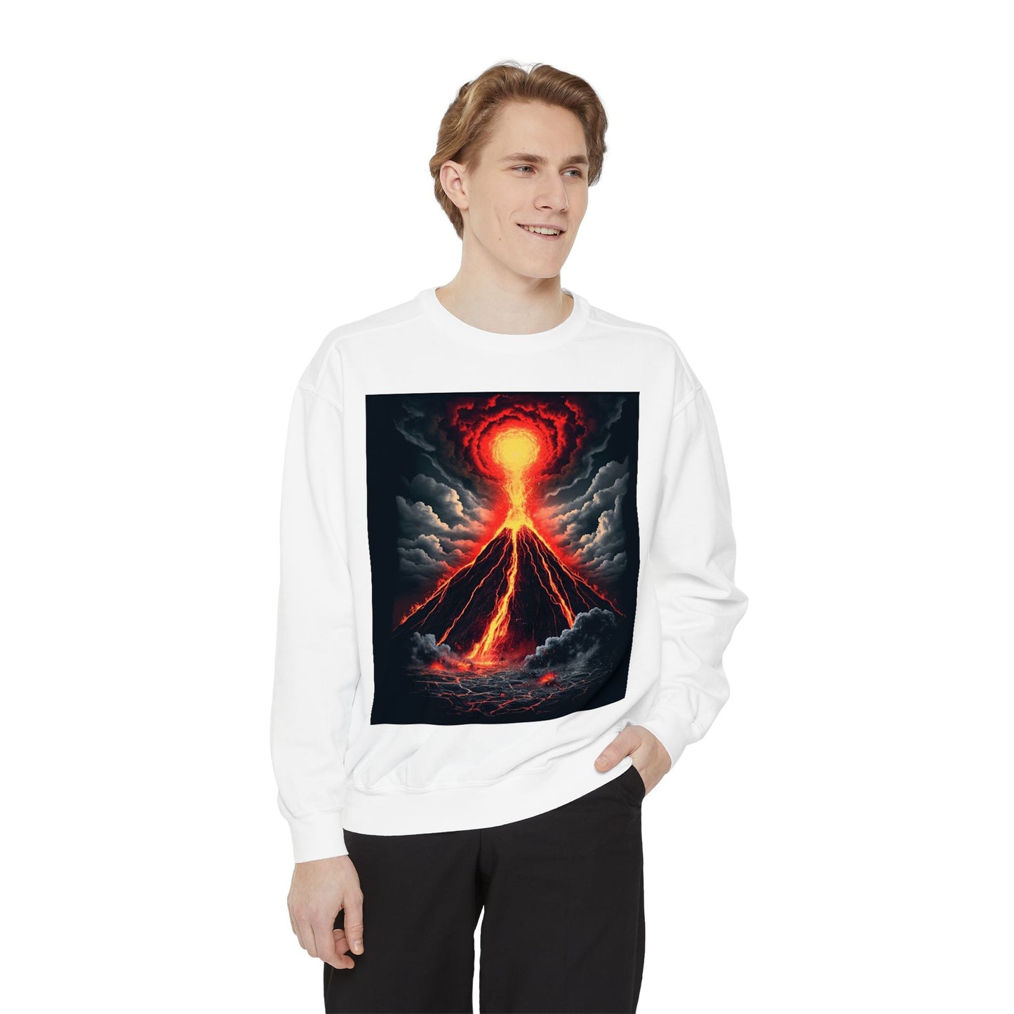 Unisex Garment-Dyed Sweatshirt