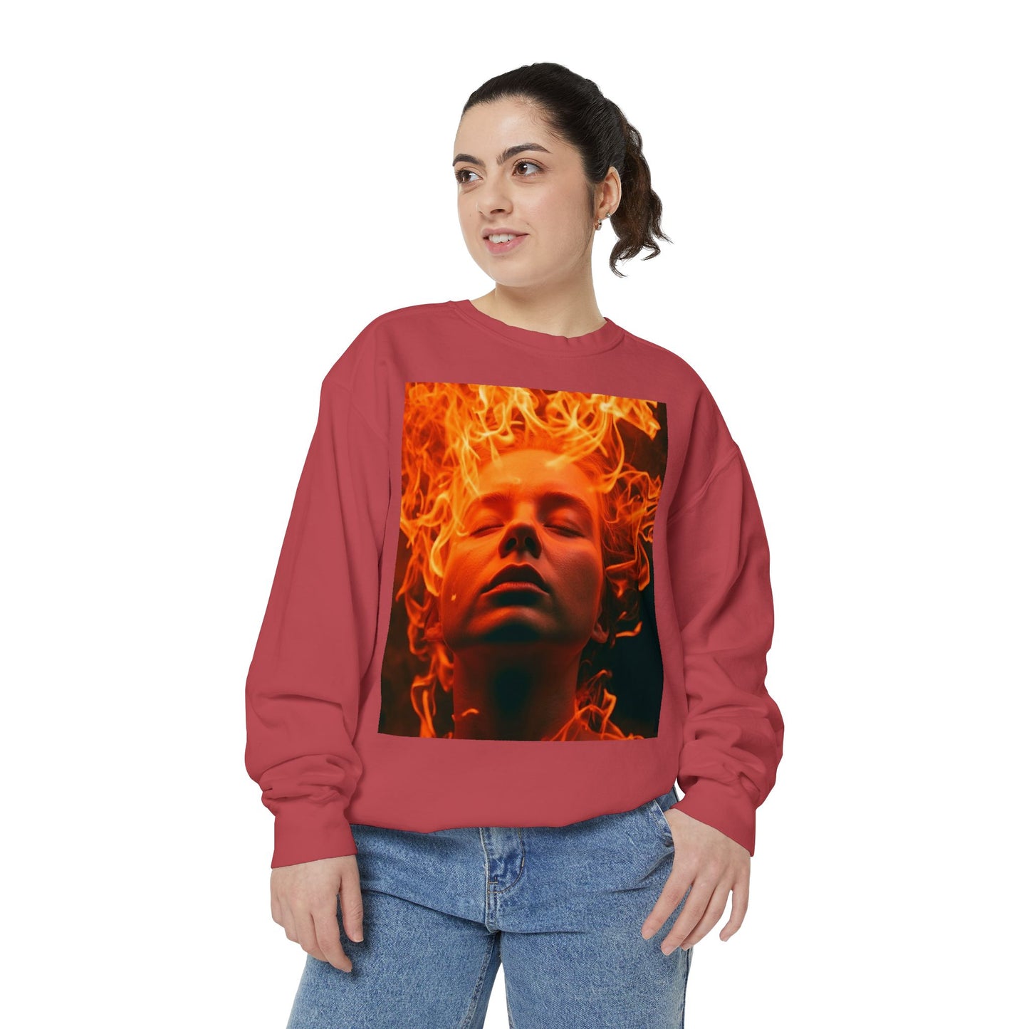 Unisex Garment-Dyed Sweatshirt