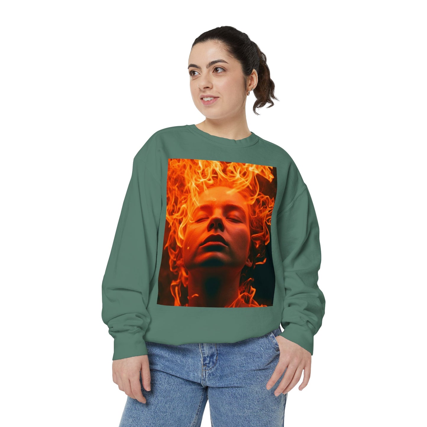 Unisex Garment-Dyed Sweatshirt