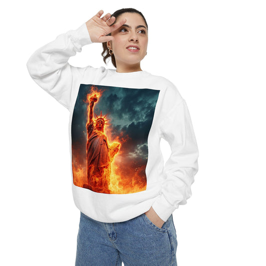 Unisex Garment-Dyed Sweatshirt